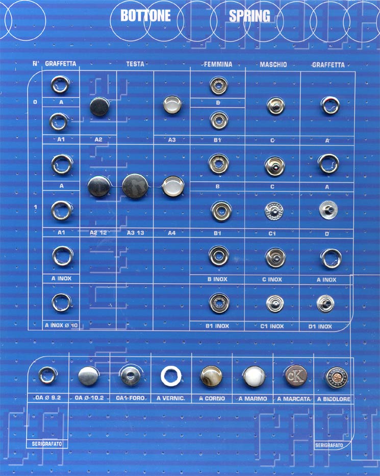Bottone Spring -  Spring snap fasteners