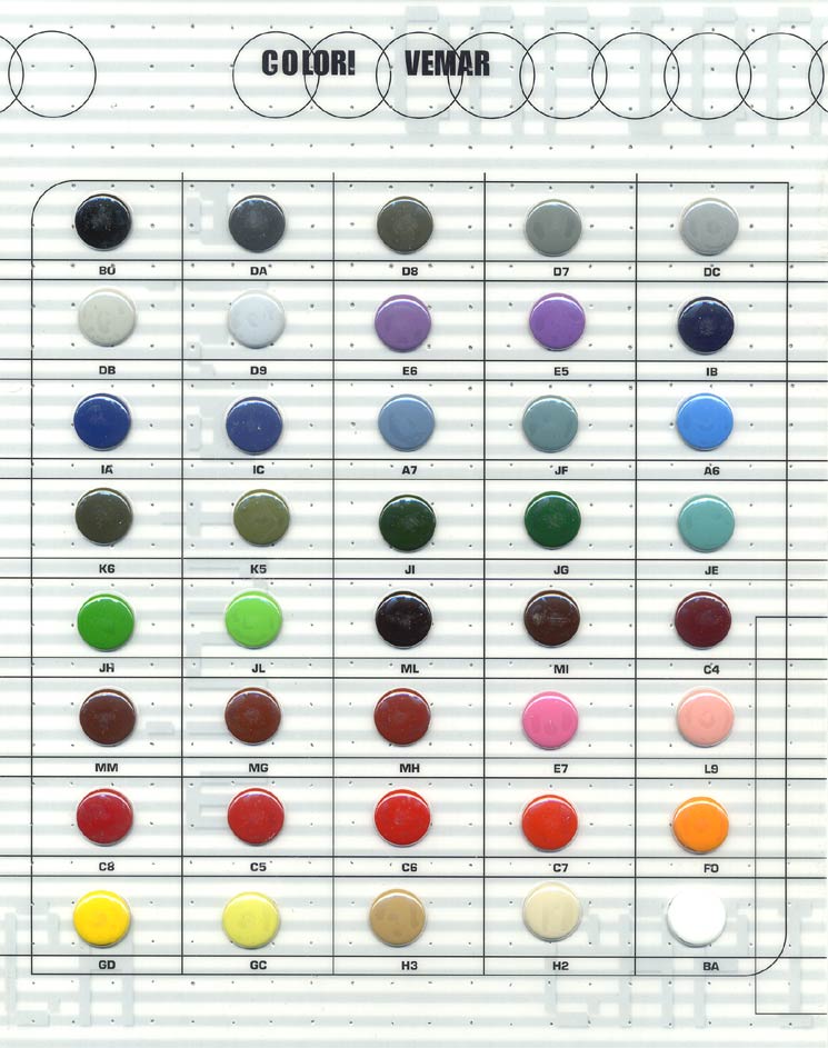 Colori Wemar - Wemar color